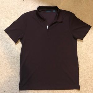 Men’s Perry Ellis Maroon Polo sz Medium